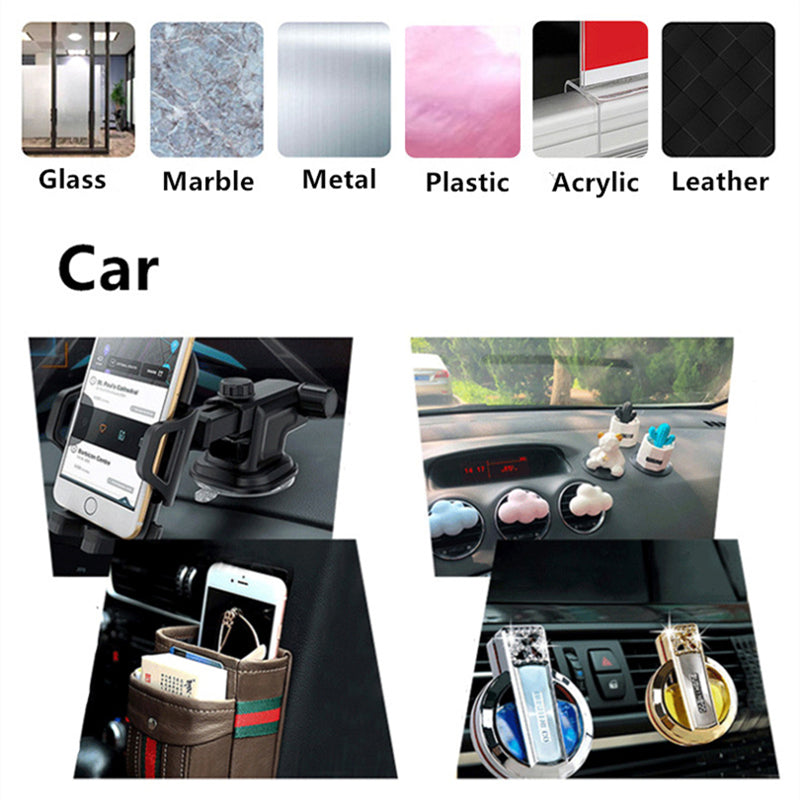 100Pcs 3M Super Strong VHB Double Sided Tape Square Self Adhesive EVA Foam Tape (27*27*1mm)