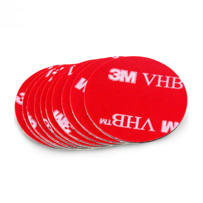 100Pcs Waterproof 3M Super Strong VHB Double Sided Tape No Trace Self Adhesive Round EVA Foam Tape (30*1mm)