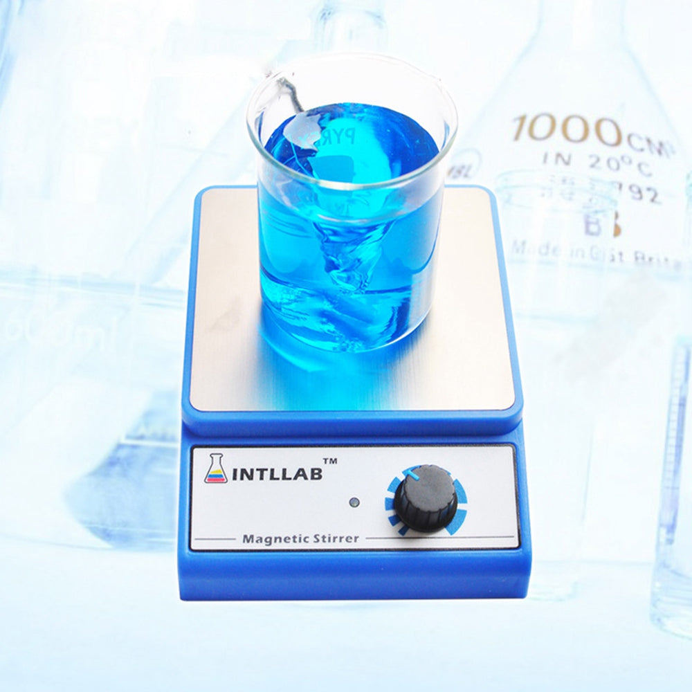 INTLLAB Magnetic Stirrer Laboratory 3000ML Large Capacity Mixer with EU Plug