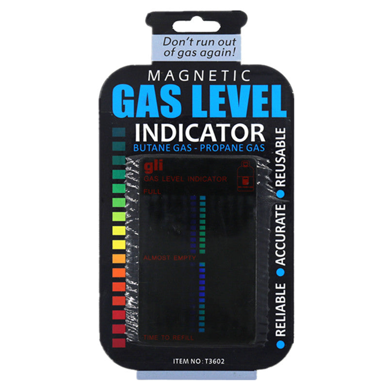 GAS-001 Propane Butane LPG Fuel Gas Tank Level Indicator Magnetic Gauge Caravan Bottle Temperature Measuring Stick