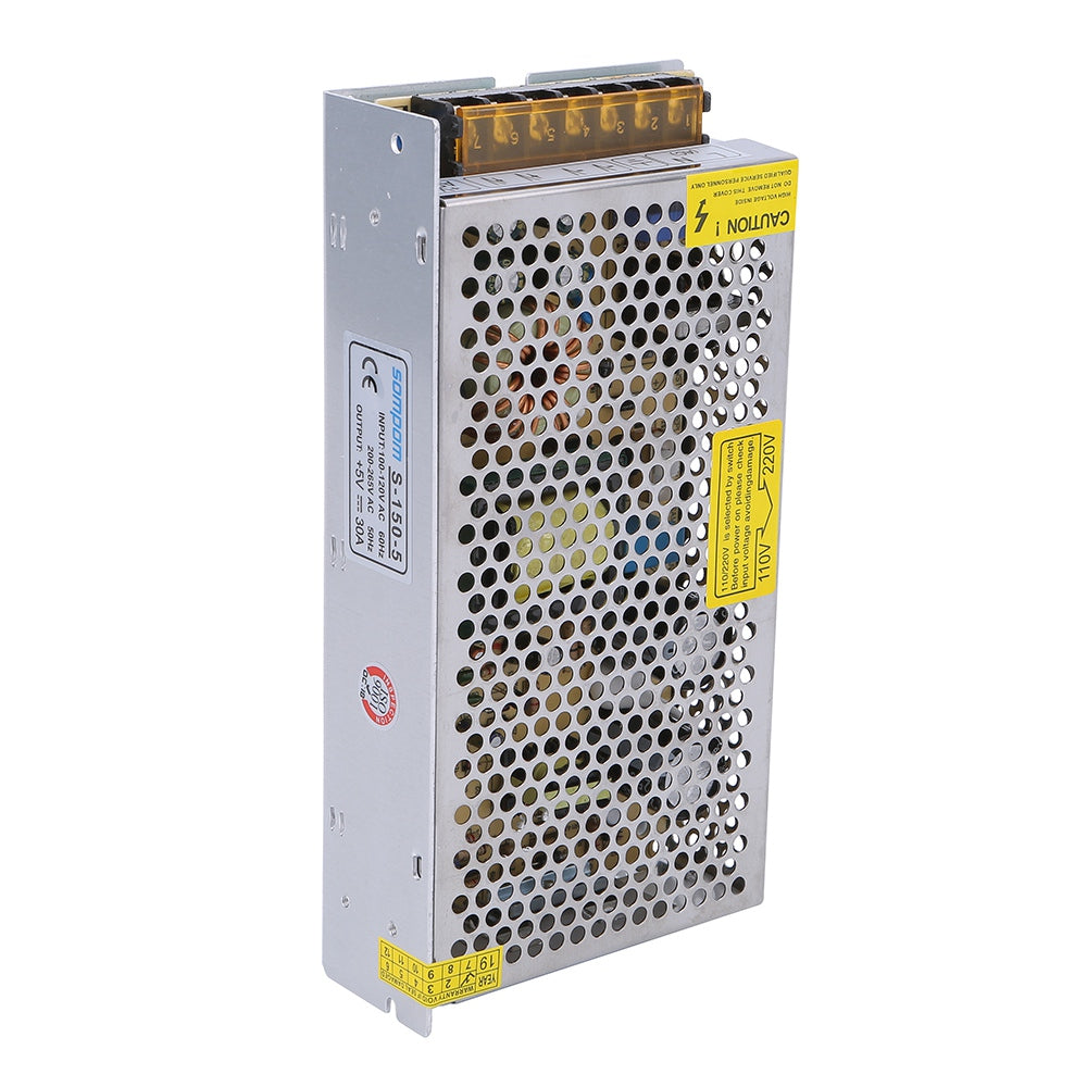 S-150-5 5V 30A 150W Power Supply LED Strip Driver Monitor Voltage Transformer Power Switch
