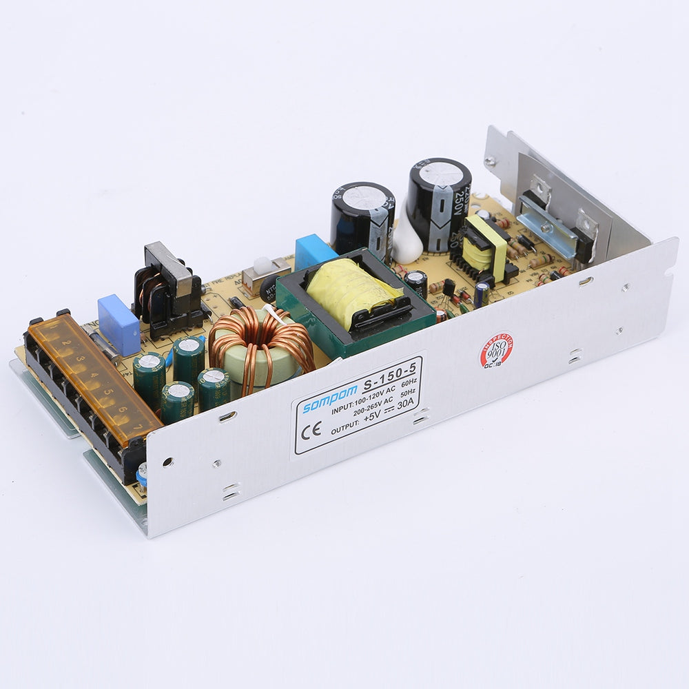 S-150-5 5V 30A 150W Power Supply LED Strip Driver Monitor Voltage Transformer Power Switch