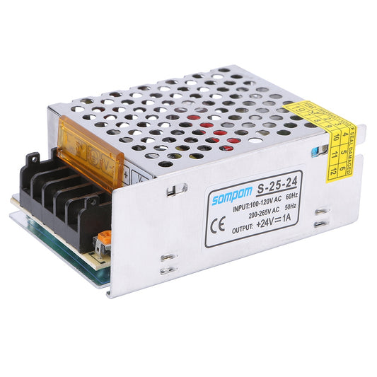 S-25-24 24V 1A 25W Power Supply LED Strip Driver DC Voltage Transformer Power Switch
