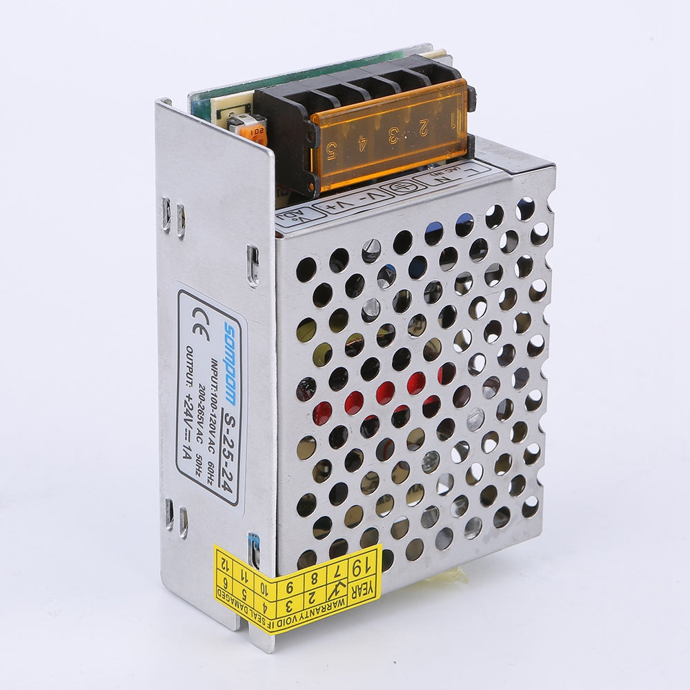 S-25-24 24V 1A 25W Power Supply LED Strip Driver DC Voltage Transformer Power Switch