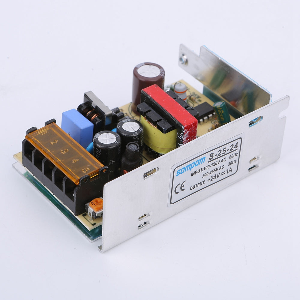S-25-24 24V 1A 25W Power Supply LED Strip Driver DC Voltage Transformer Power Switch
