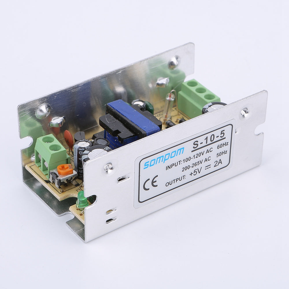 S-10-5 5V 2A 10W Power Supply LED Strip Lights Driver Fast Dissipation Aluminum Power Adapter