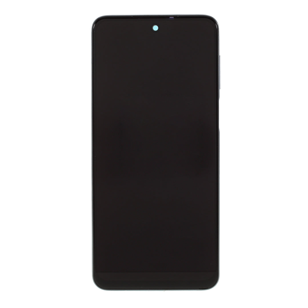 For Xiaomi Redmi Note 9S/Note 9 Pro Grade S LCD Screen and Digitizer Assembly + Frame Replace Part (without Logo) - White