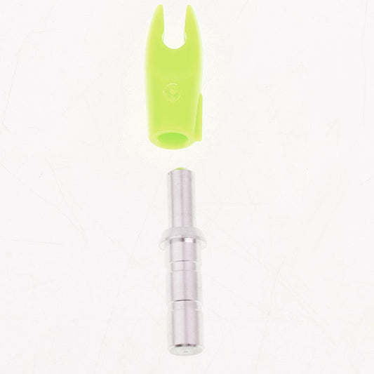 12 Pieces Plastic Archery Precision Nocks for ID 4.2mm Arrow Shaft Universal Yellow