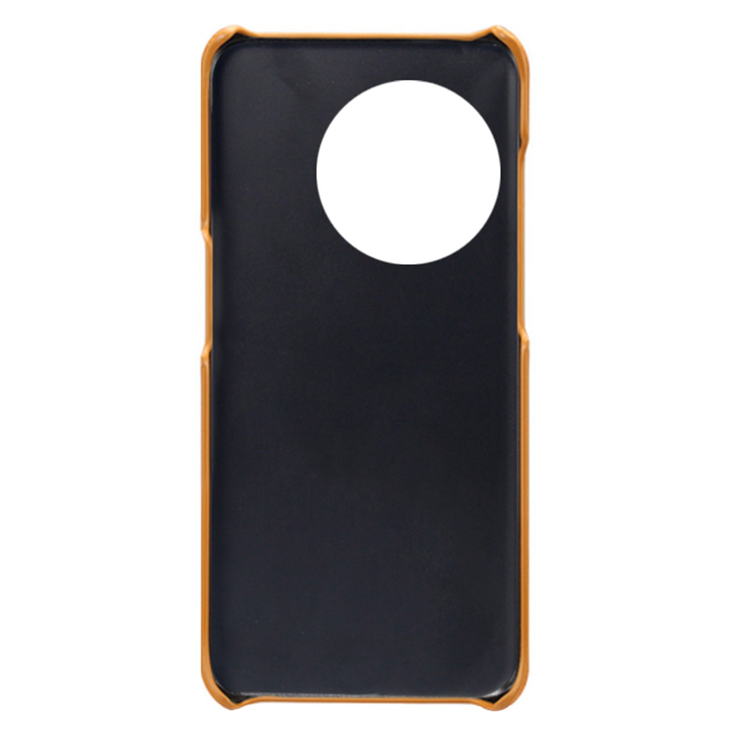 For OnePlus 11 5G Slim Phone Case with Dual Card Slots Shockproof Non-slip Cell Phone Cover - Orange