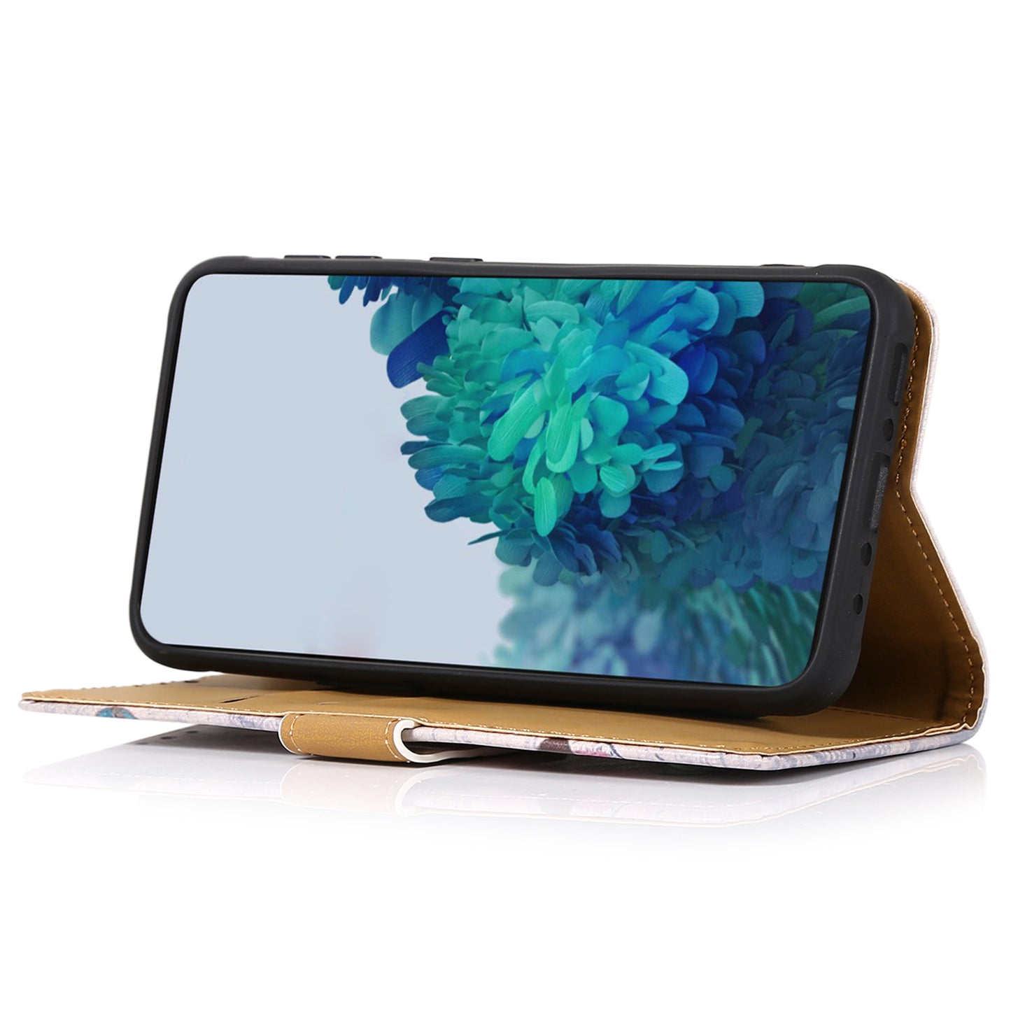 For OnePlus 11 5G Pattern Printing Phone Case PU Leather Stand Wallet Flip Cover - Tiger