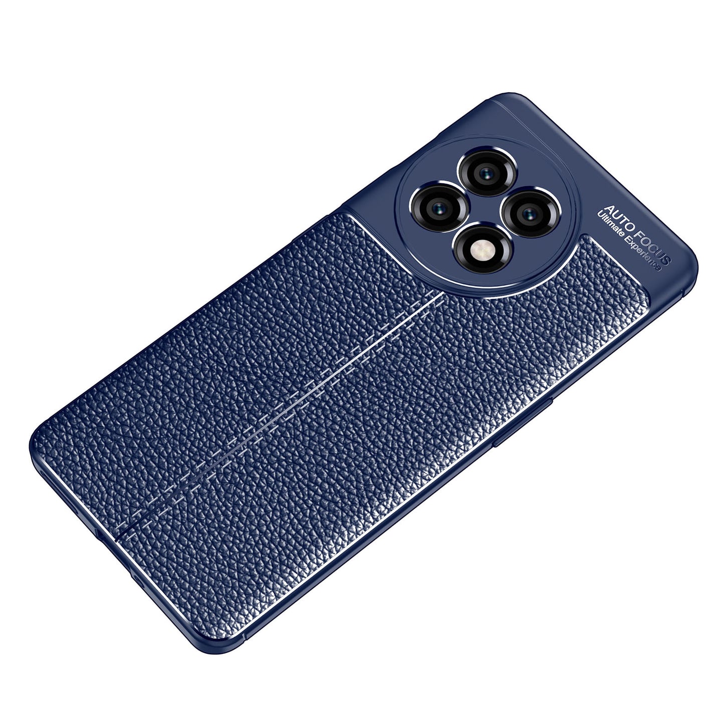 Shockproof Phone Case for OnePlus Ace 2 5G / 11R 5G Litchi Texture Slim TPU Phone Cover - Blue