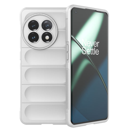 For OnePlus 11 5G Anti-scratch TPU Phone Case Rugged Back Protective Cell Phone Cover - White