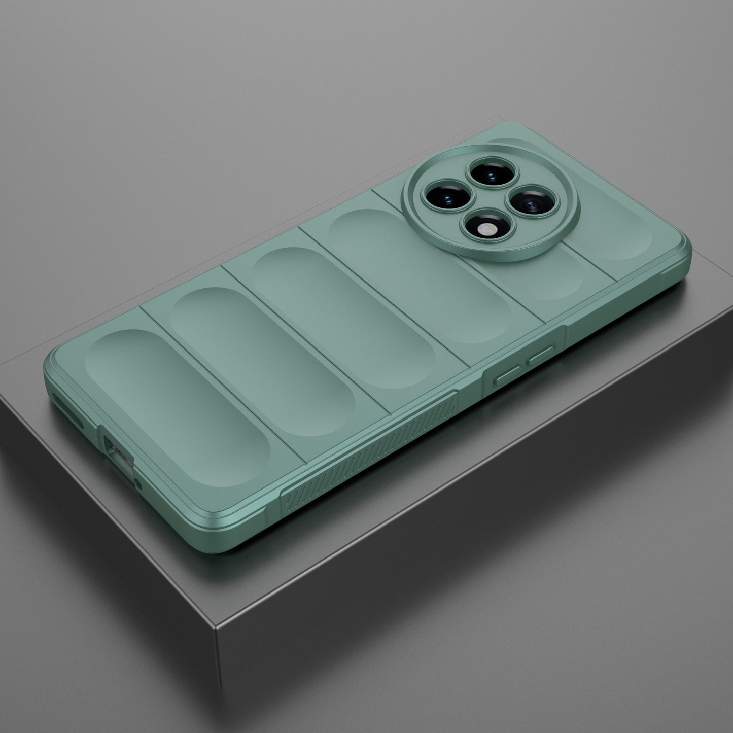 Anti-drop TPU Phone Case For OnePlus Ace 2 5G / 11R 5G Rugged Phone Back Cover - Green