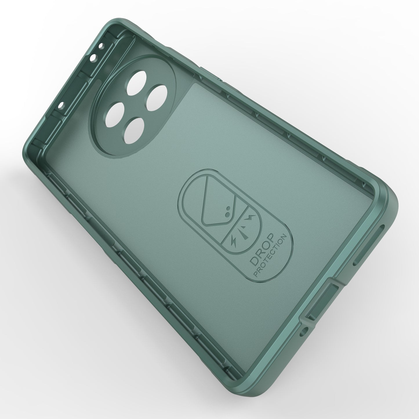 Anti-drop TPU Phone Case For OnePlus Ace 2 5G / 11R 5G Rugged Phone Back Cover - Green
