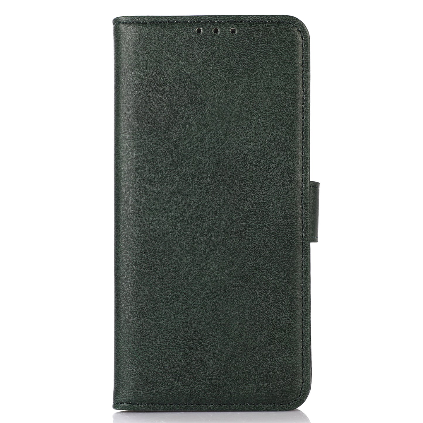 PU Leather Phone Cover For OnePlus Ace 2 5G / 11R 5G , Cowhide Texture Anti-scratch Cell Phone Case with Stand Wallet - Green