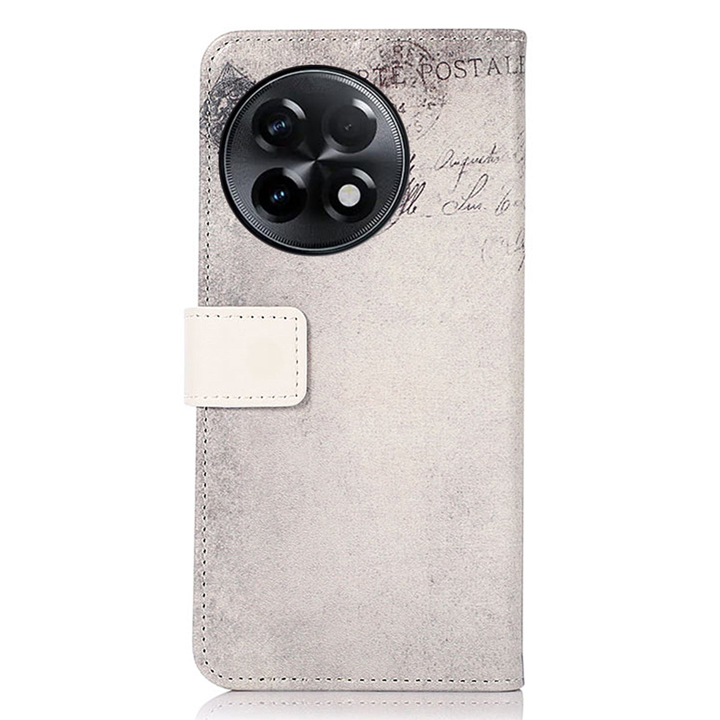 For OnePlus Ace 2 5G / 11R 5G Pattern Printing Phone Case Wallet Stand PU Leather Protective Phone Cover -  Cat and Heart