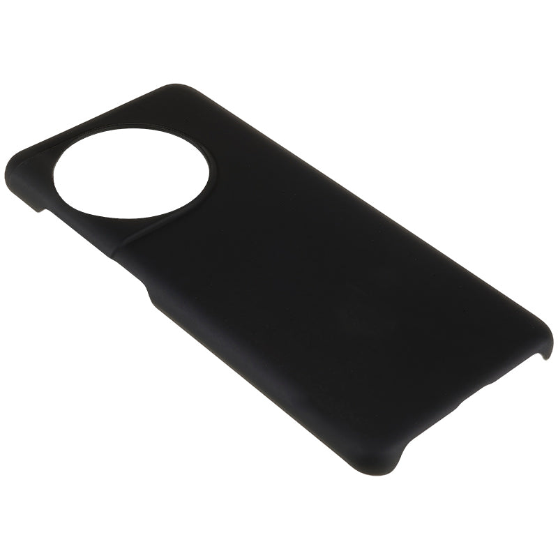 For OnePlus 11 5G Rubberized Texture Phone Case Hard PC Anti-fingerprints Phone Cover - Black