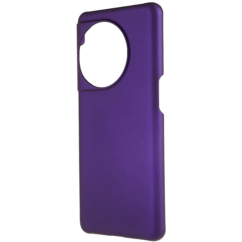 For OnePlus 11 5G Rubberized Texture Phone Case Hard PC Anti-fingerprints Phone Cover - Purple