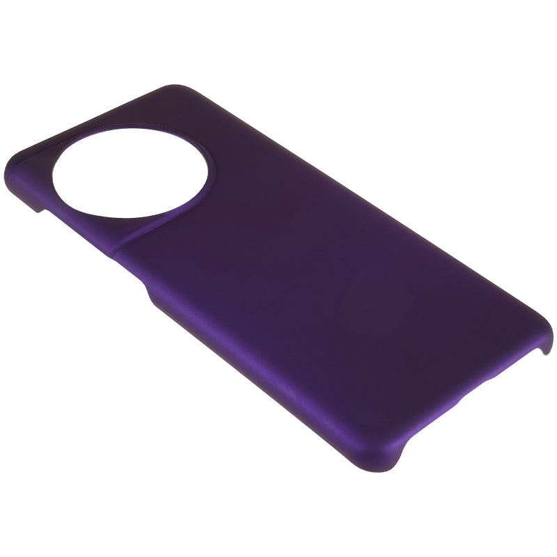 For OnePlus 11 5G Rubberized Texture Phone Case Hard PC Anti-fingerprints Phone Cover - Purple