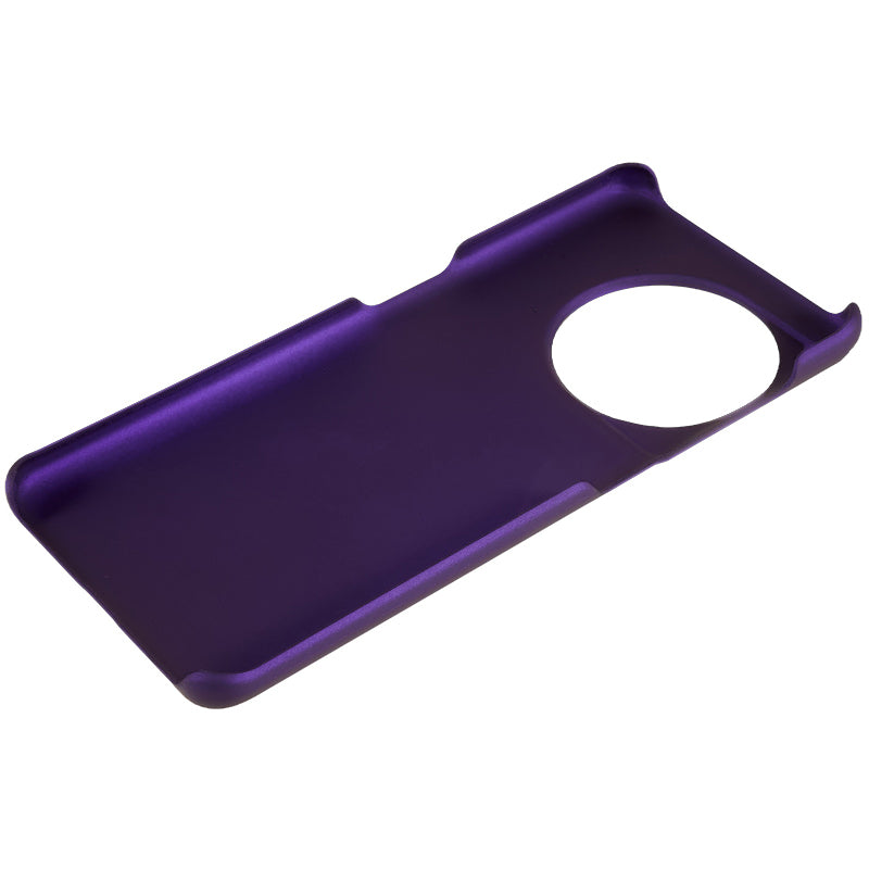 For OnePlus 11 5G Rubberized Texture Phone Case Hard PC Anti-fingerprints Phone Cover - Purple