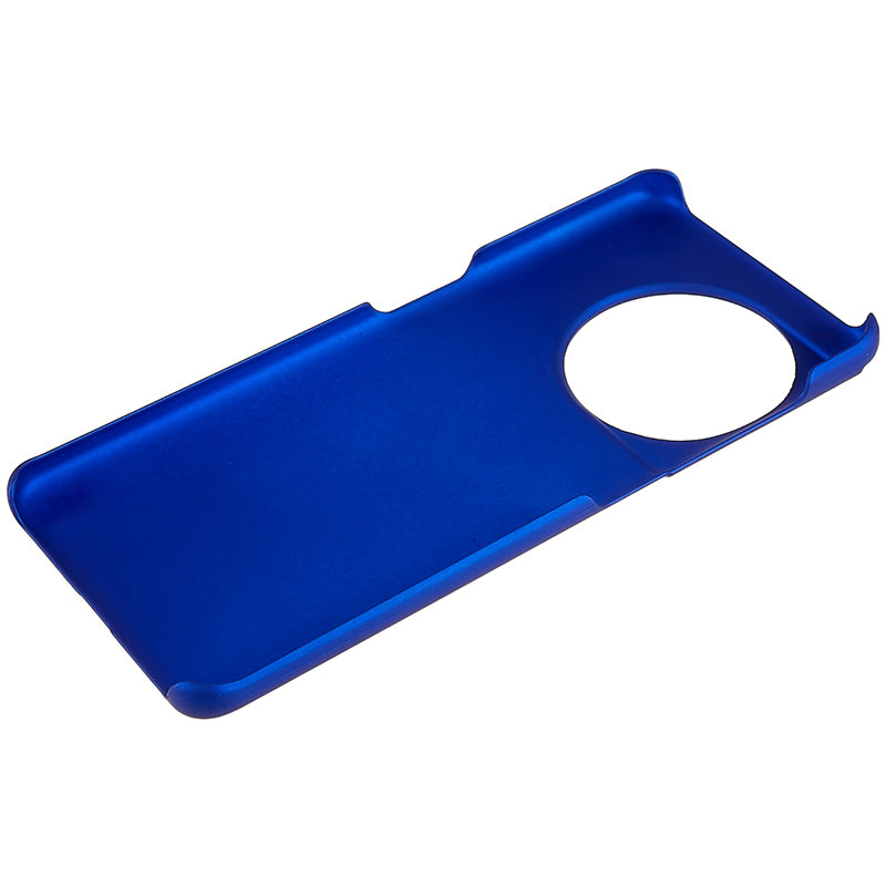 For OnePlus 11 5G Rubberized Texture Phone Case Hard PC Anti-fingerprints Phone Cover - Blue