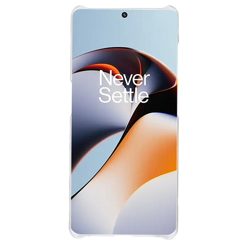 For OnePlus Ace 2 5G / 11R 5G Rubberized Hard PC Phone Case Anti-Scratch Back Phone Cover - White
