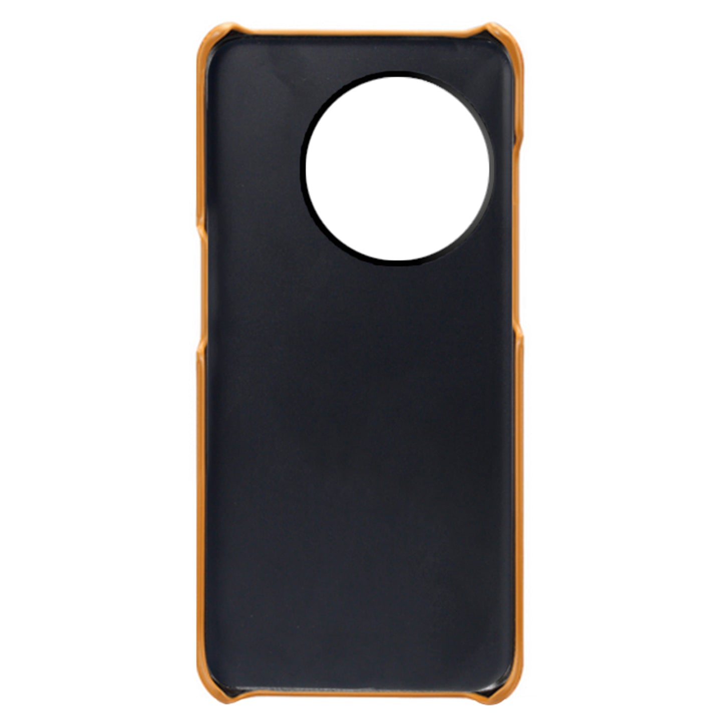 For OnePlus 11R 5G / Ace 2 5G Anti-scratch PU Leather+PC Mobile Phone Case Calf Texture Cell Phone Cover - Orange