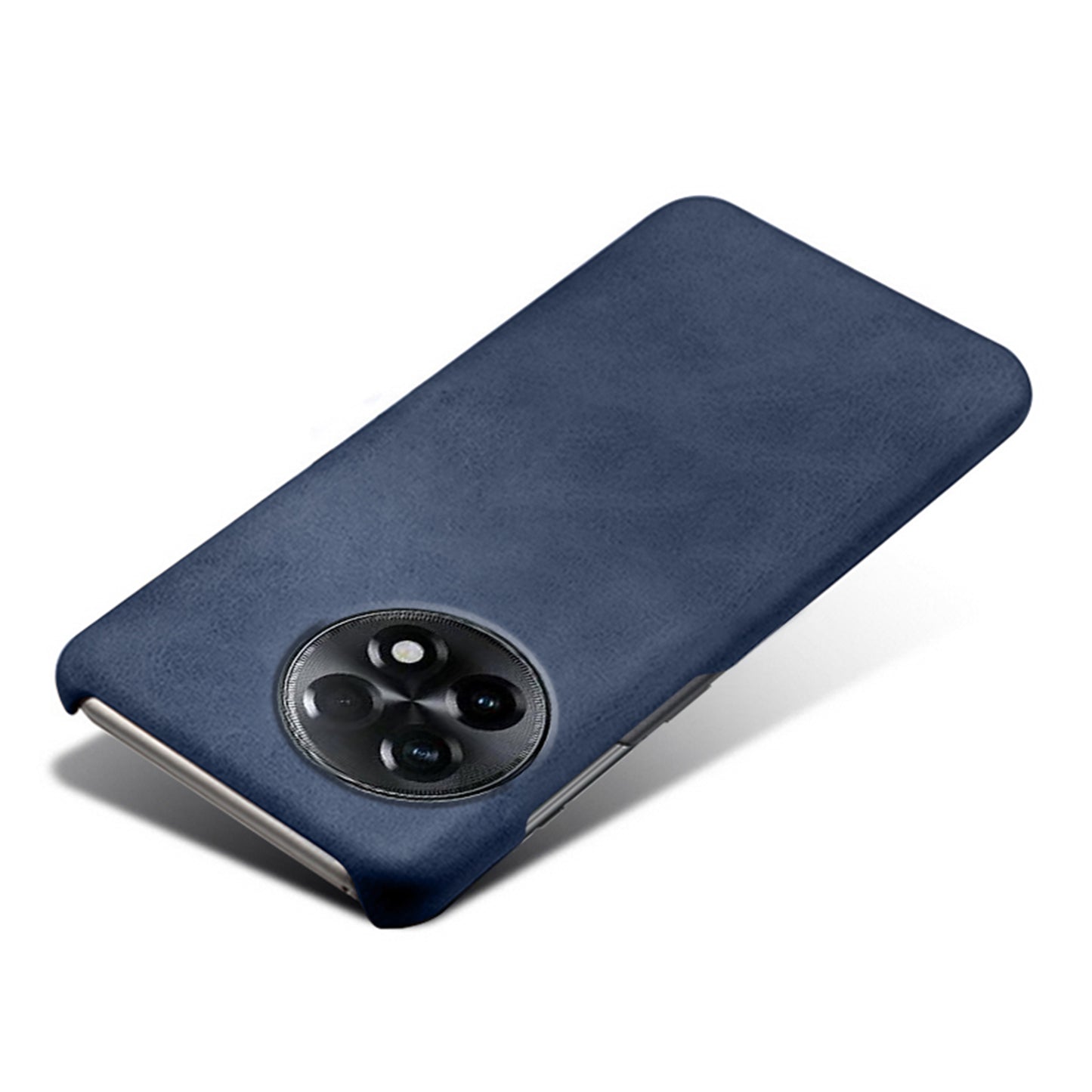For OnePlus 11R 5G / Ace 2 5G Anti-scratch PU Leather+PC Mobile Phone Case Calf Texture Cell Phone Cover - Blue