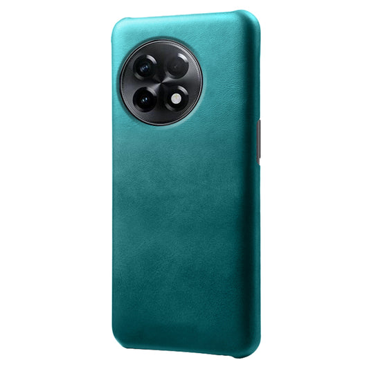 For OnePlus 11R 5G / Ace 2 5G Anti-scratch PU Leather+PC Mobile Phone Case Calf Texture Cell Phone Cover - Green