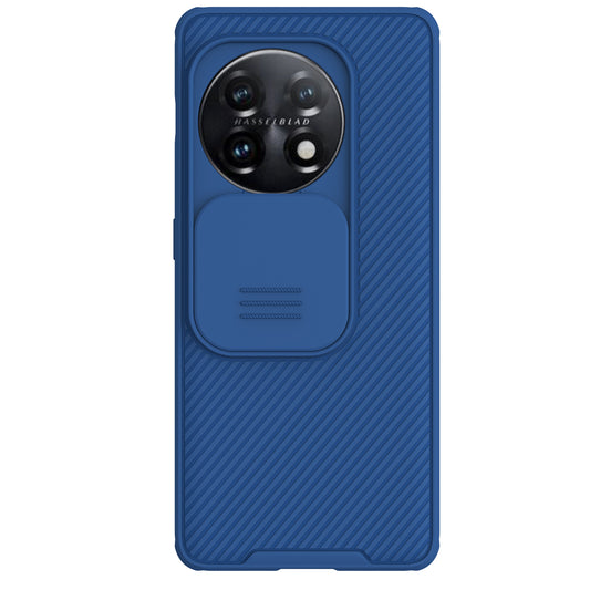 NILLKIN CamShield Pro for OnePlus 11 5G PC+TPU Phone Case Camera Slide Cover Phone Shell - Blue
