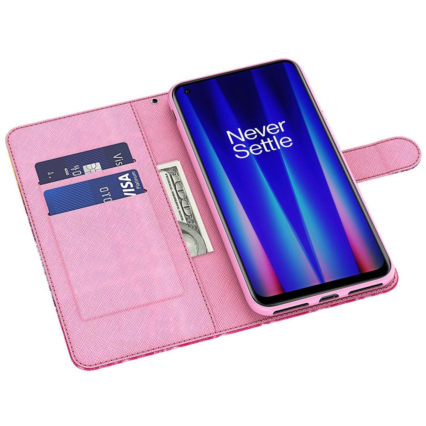 For OnePlus 11 5G PU Leather 3D Pattern Printing Phone Case Flip Wallet Stand Protective Cover - Wish Tree