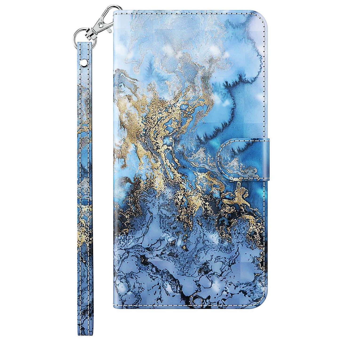 For OnePlus 11 5G PU Leather 3D Pattern Printing Phone Case Flip Wallet Stand Protective Cover - Bauhinia Valley