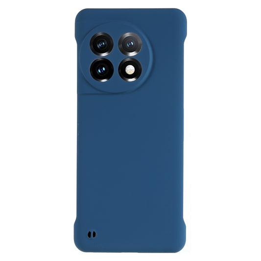 For OnePlus 11 5G Frameless Phone Case Hard PC Skin-touch  Shock Absorbent Slim Cover - Sapphire