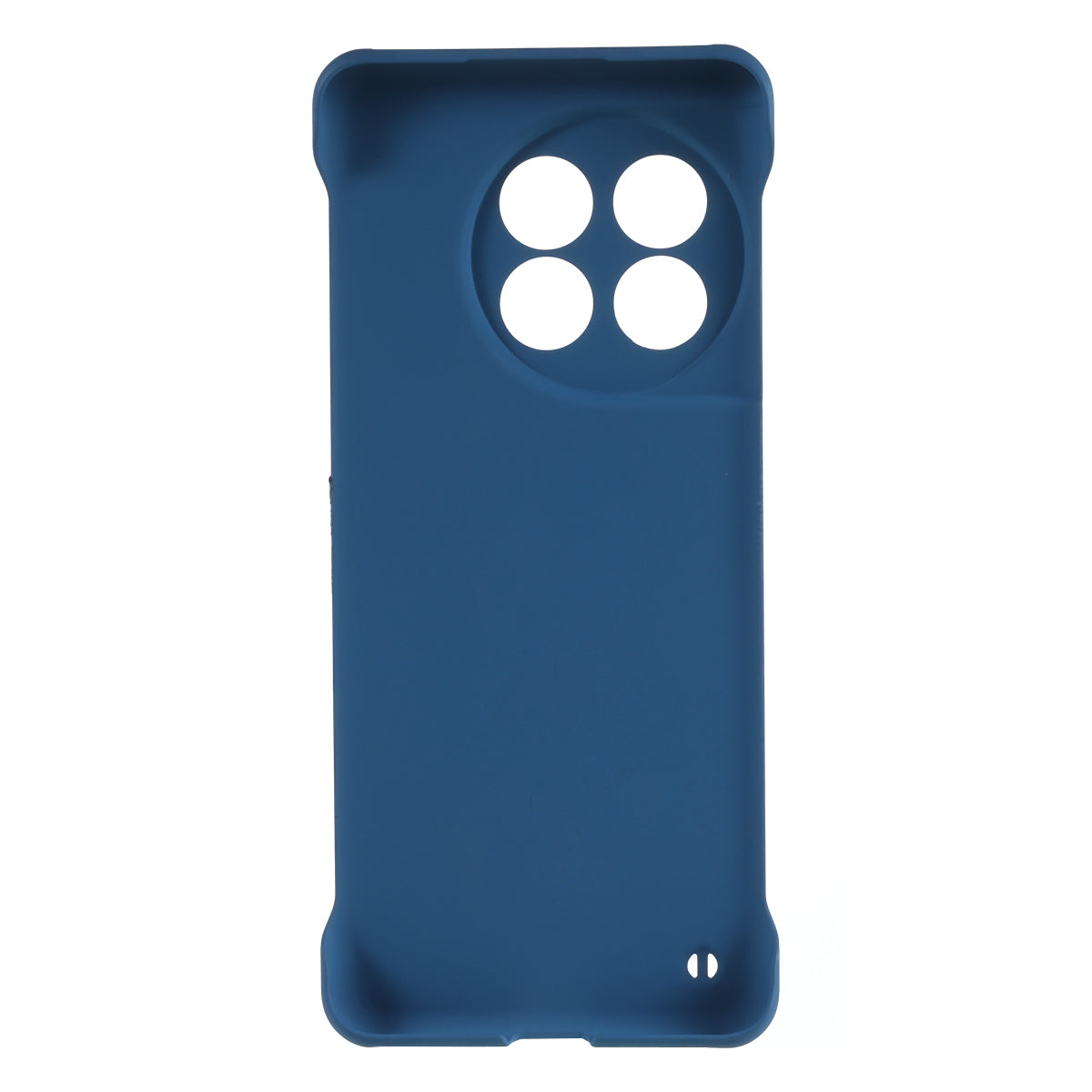 For OnePlus 11 5G Frameless Phone Case Hard PC Skin-touch  Shock Absorbent Slim Cover - Sapphire