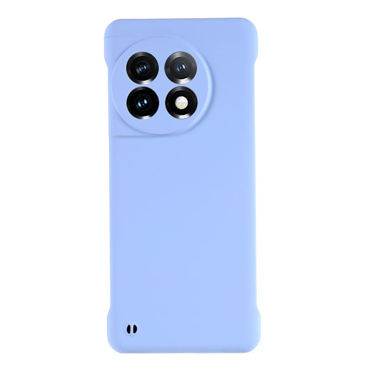 For OnePlus 11 5G Frameless Phone Case Hard PC Skin-touch  Shock Absorbent Slim Cover - Light Purple