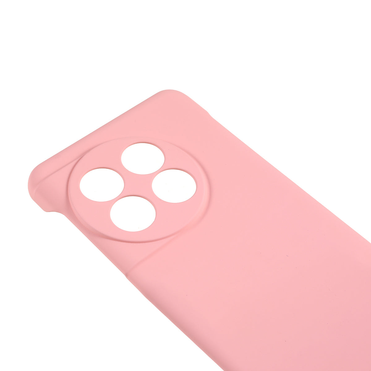 For OnePlus 11 5G Frameless Phone Case Hard PC Skin-touch  Shock Absorbent Slim Cover - Pink