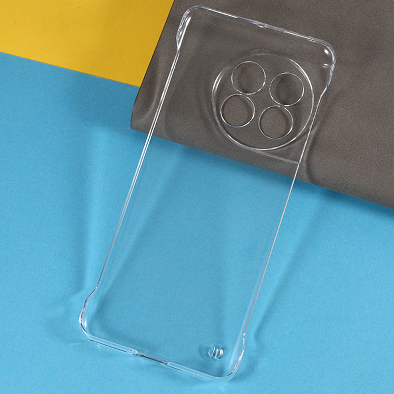 For OnePlus 11 5G Frameless Phone Case Hard PC Crystal Clear Mobile Phone Cover