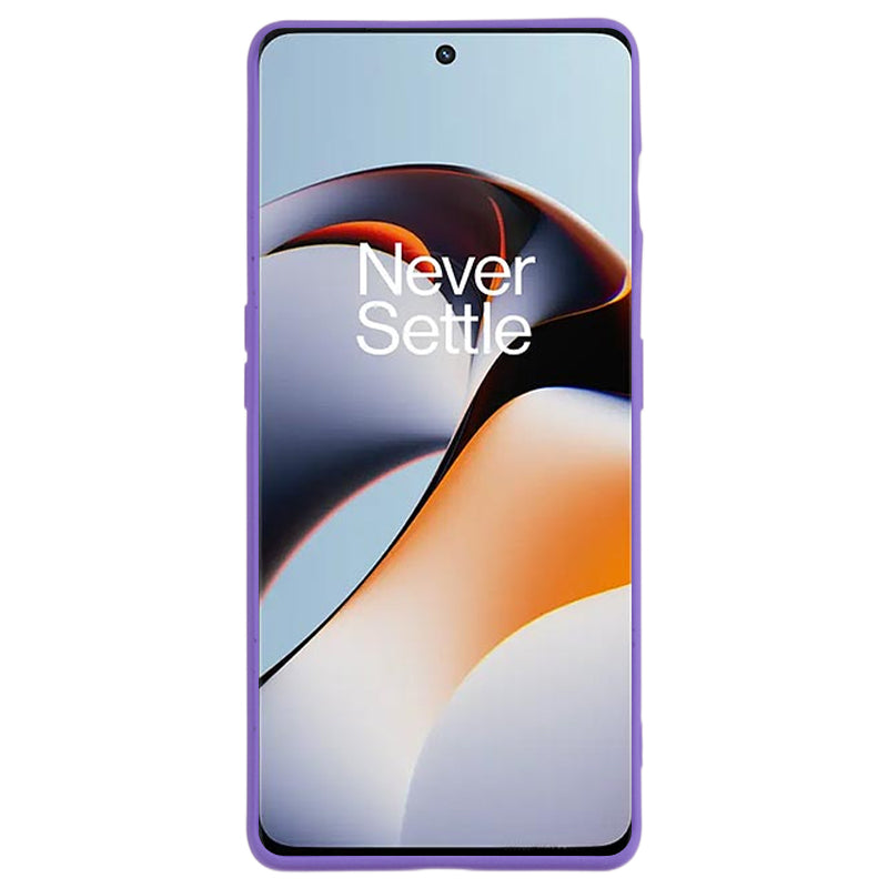 For OnePlus 11R 5G / Ace 2 5G Mobile Phone TPU Case Double-Sided Matte Phone Back Cover - Purple