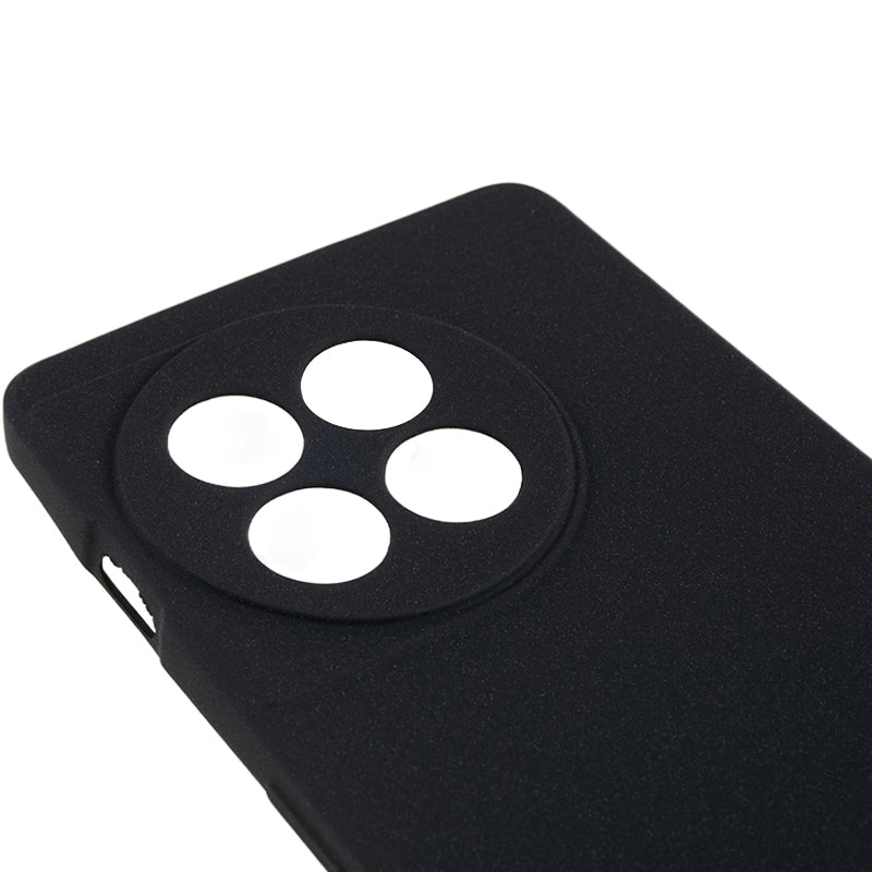 For OnePlus 11R 5G / Ace 2 5G Mobile Phone TPU Case Double-Sided Matte Phone Back Cover - Black