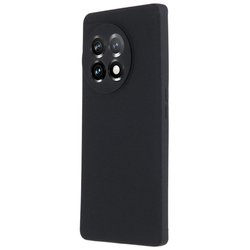 Soft TPU Phone Case for OnePlus 11 5G , Double-Sided Matte Protective Phone Cover - Black