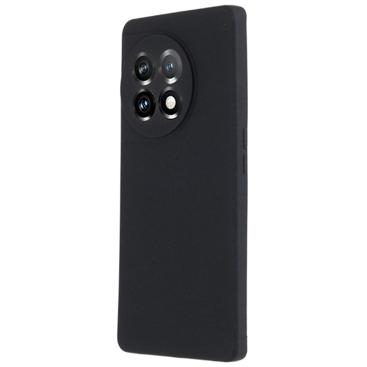 Soft TPU Phone Case for OnePlus 11 5G , Double-Sided Matte Protective Phone Cover - Black