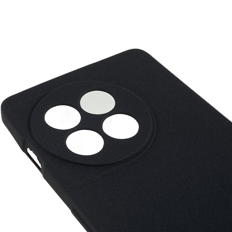 Soft TPU Phone Case for OnePlus 11 5G , Double-Sided Matte Protective Phone Cover - Black