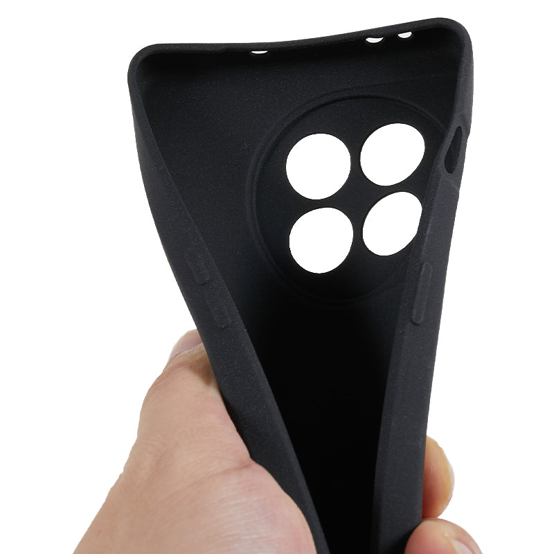Soft TPU Phone Case for OnePlus 11 5G , Double-Sided Matte Protective Phone Cover - Black