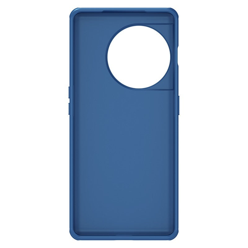 NILLKIN Super Frosted Shield Pro for OnePlus Ace 2 5G / 11R 5G Matte Phone Case PC+TPU Cell Phone Cover - Blue