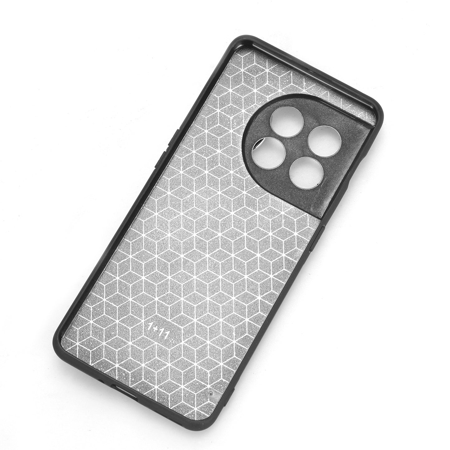 Leather Coated PC+TPU Case for OnePlus 11R 5G / Ace 2 5G , Wristband Kickstand Cell Phone Cover with Neck Strap - Black