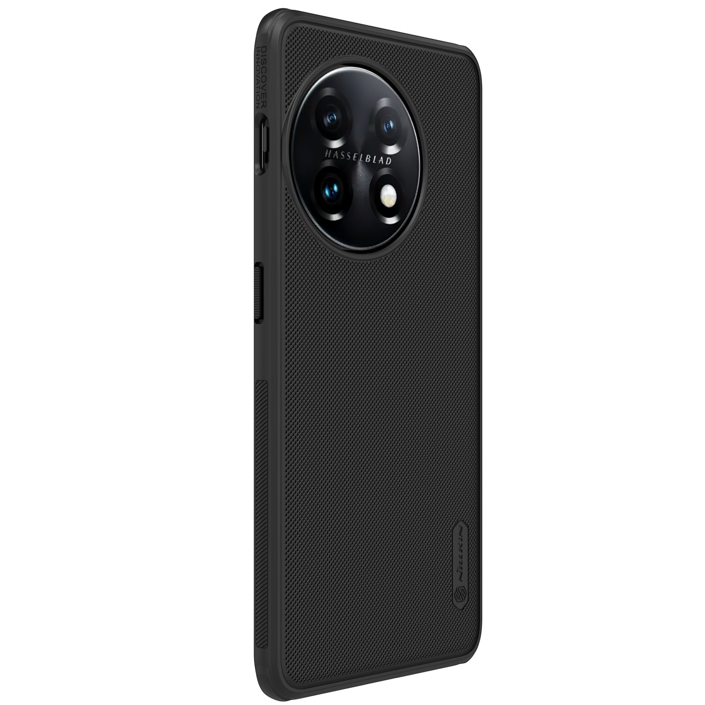 NILLKIN Frosted Shield Pro for OnePlus 11 5G Magnetic Phone Case PC+TPU Shockproof Cover - Black