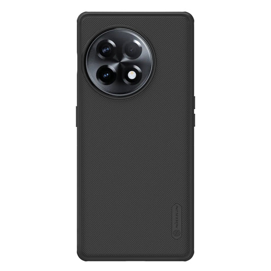 NILLKIN Frosted Shield Pro PC+TPU Phone Case for OnePlus Ace 2 5G / 11R 5G Matte Magnetic Cover Compatible with MagSafe - Black