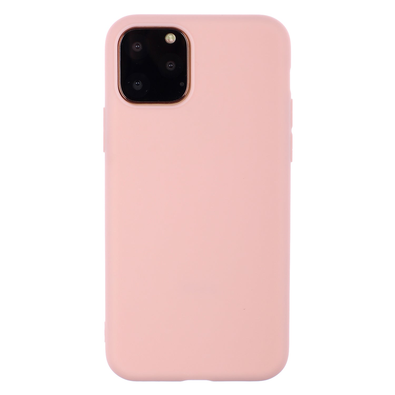 TPU Mobile Phone Cover For iPhone 15 Pro , Anti-Scratch Phone Shell Matte Design Phone Case - Pink