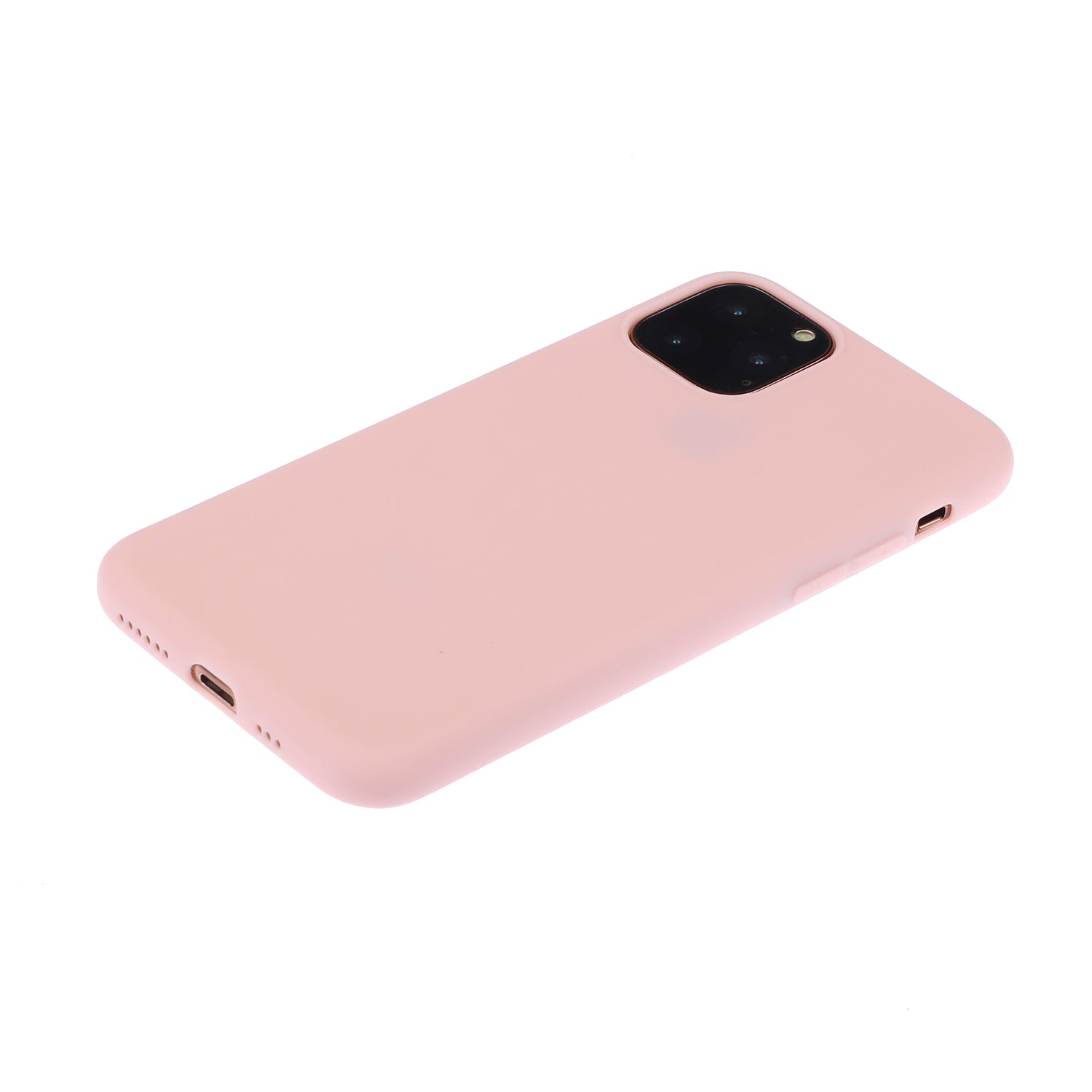 TPU Mobile Phone Cover For iPhone 15 Pro , Anti-Scratch Phone Shell Matte Design Phone Case - Pink