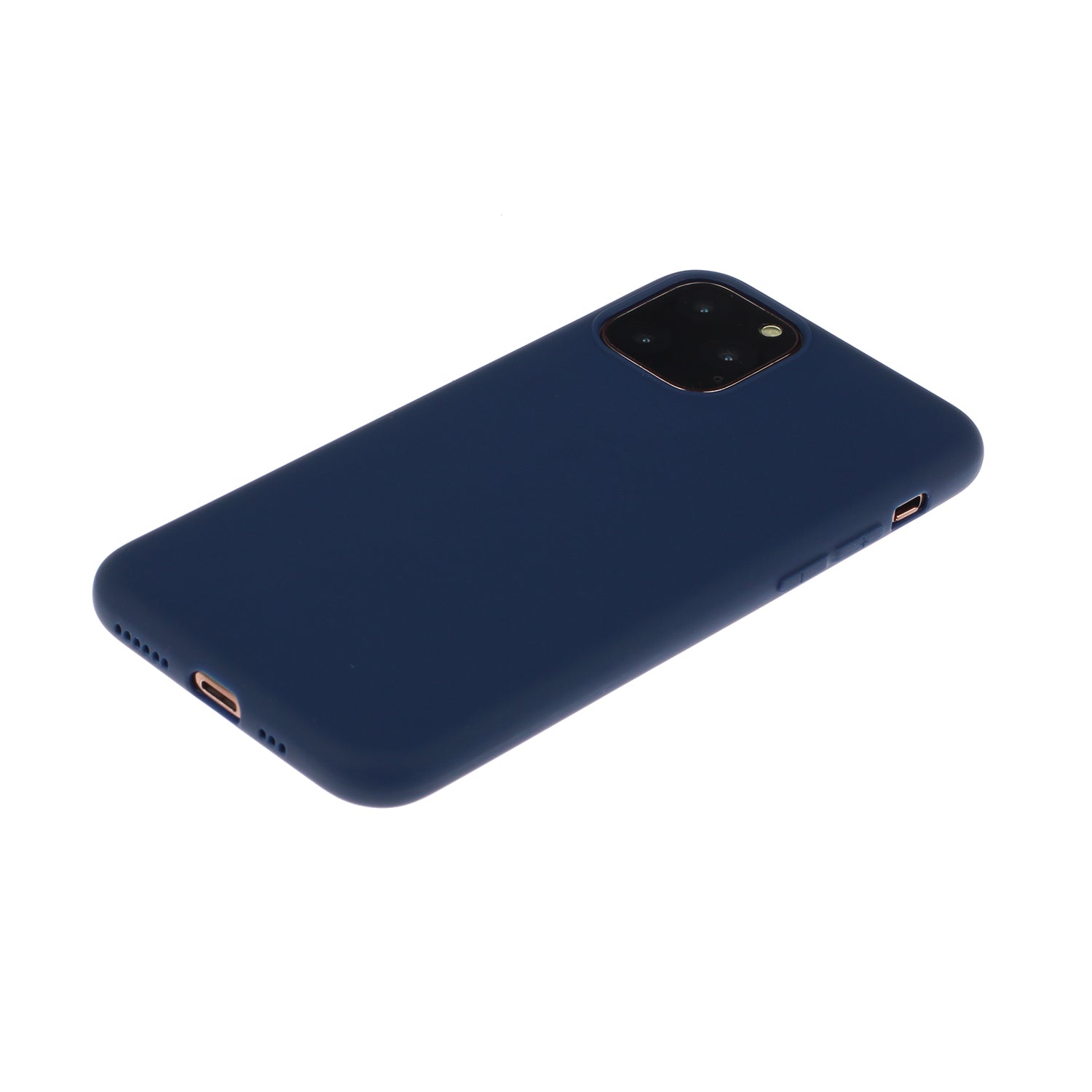 TPU Mobile Phone Cover For iPhone 15 Pro , Anti-Scratch Phone Shell Matte Design Phone Case - Blue